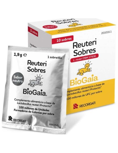 Biogaia Reteuri, 10 Sobres