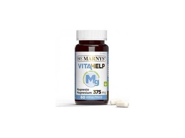 Marnys Magnesio 375Mg Línea Vitahelp 60Caps