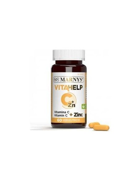 Marnys Vitamina C + Zinc Línea Vitahelp 60Caps