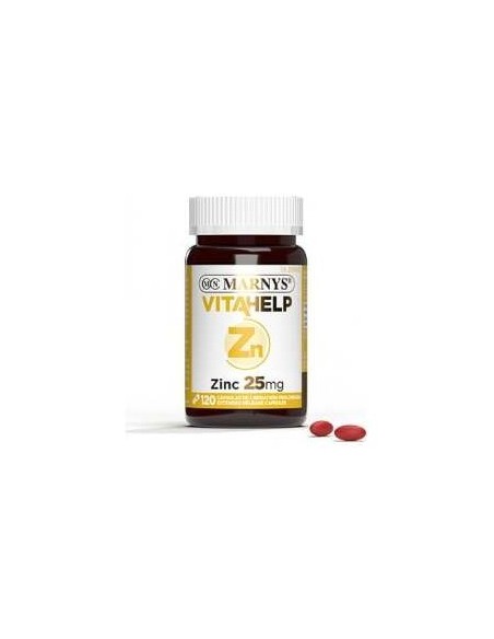 Marnys Zinc 25Mg Línea Vitahelp 120Caps