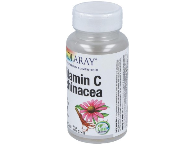 Vitamina C 500Mg + Echinacea 300Mg. 60Cap.