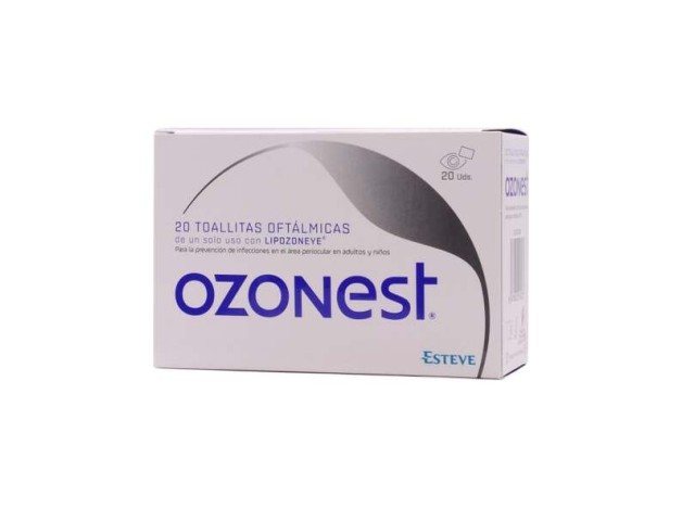 Ozonest Toallitas Oftálmicas, 20 Unidades