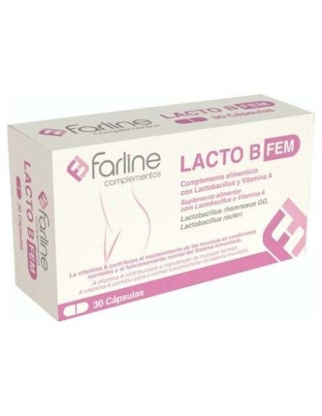 Farline Lacto B Fem, 30 Cápsulas