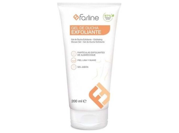 Farline Gel Ducha Exfoliante Cara Y Cuerpo 200Ml