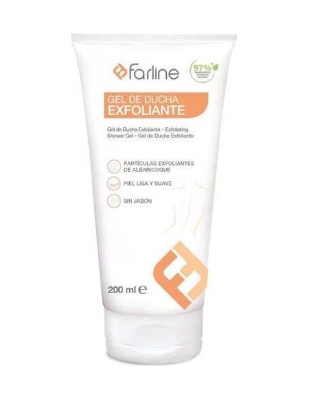 Farline Gel Ducha Exfoliante Cara Y Cuerpo 200Ml