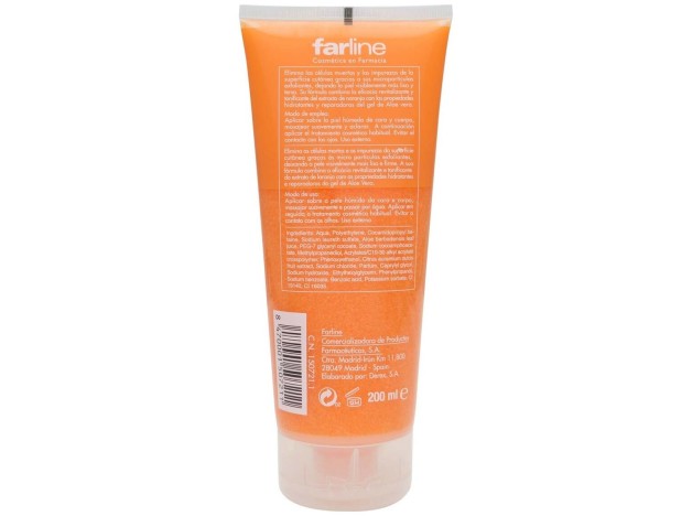 Farline Gel Ducha Exfoliante Cara Y Cuerpo 200Ml