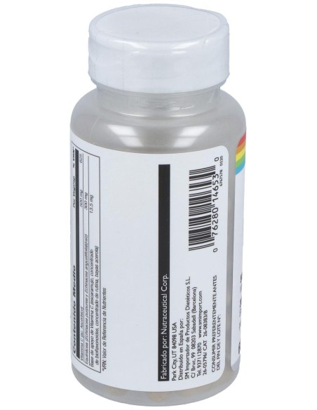 Vitamina C 500Mg + Echinacea 300Mg. 60Cap.