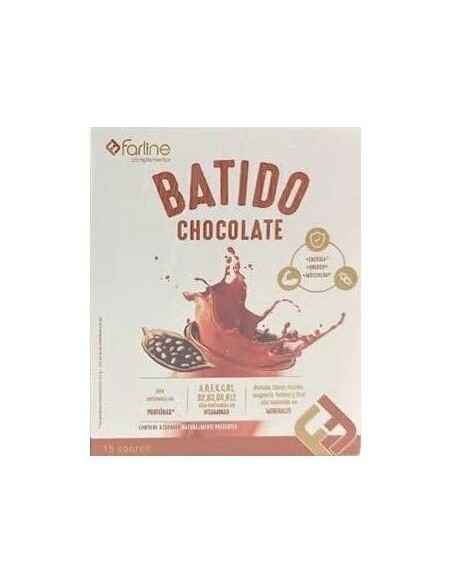 Farline Batido De Chocolate, 15 Sobres