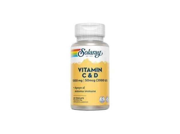 Vitamina C 1000Mg + Vitamina D 2000Ui 60Cap.