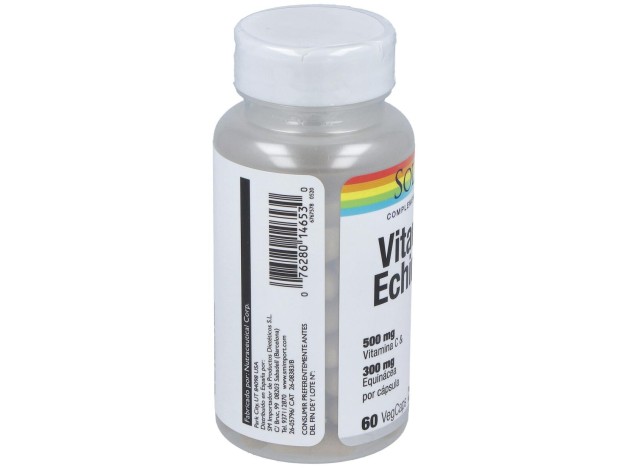 Vitamina C 500Mg + Echinacea 300Mg. 60Cap.