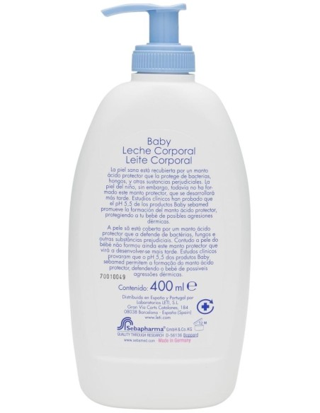 Sebamed Baby Leche Corporal, 400 Ml
