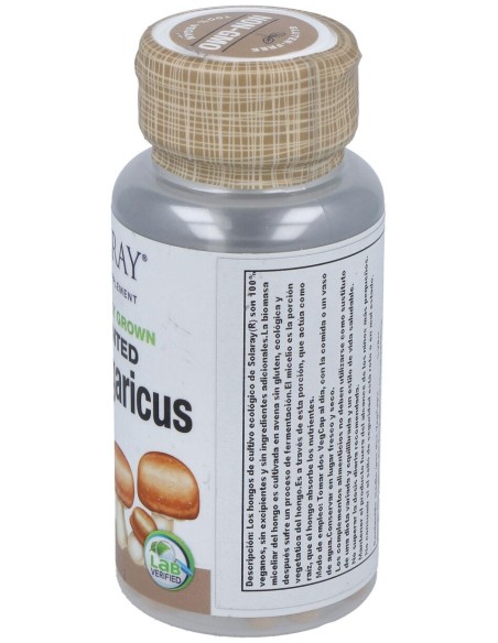 Royal Agaricus Champiñon Del Sol 500Mg. 60Cap.Veg