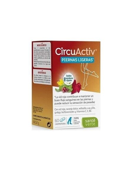 Sante Verte Circuactiv Piernas Ligeras 60Comp