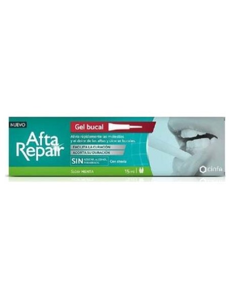 Afta Repair Gel Sabor Menta 15Ml