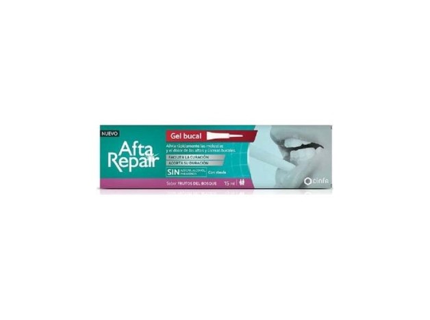 Afta Repair Gel Sabor Frutos Del Bosque 15Ml