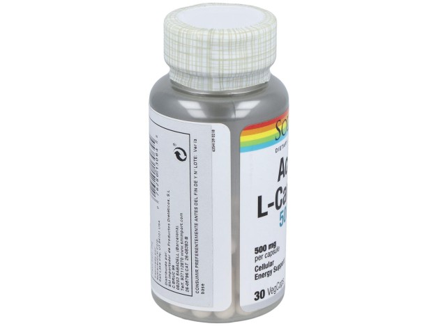 Solaray Acetyl L-Carnitine 500Mg 30Cáps