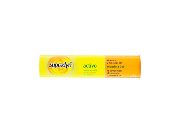Supradyn Activo, 15 Comprimidos Efervescentes