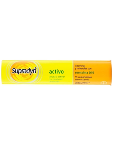 Supradyn Activo, 15 Comprimidos Efervescentes