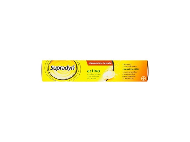 Supradyn Activo, 15 Comprimidos Efervescentes
