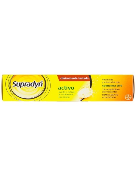 Supradyn Activo, 15 Comprimidos Efervescentes