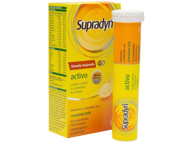 Supradyn Activo, 30 Comprimidos Efervescentes