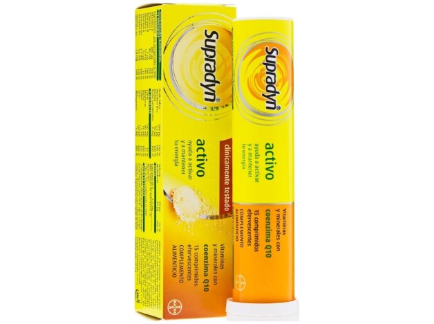 Supradyn Activo, 15 Comprimidos Efervescentes