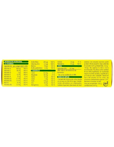 Supradyn Activo, 15 Comprimidos Efervescentes