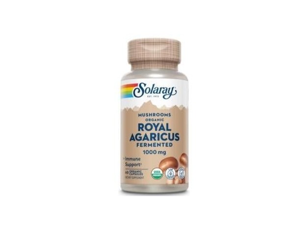 Royal Agaricus Champiñon Del Sol 500Mg. 60Cap.Veg