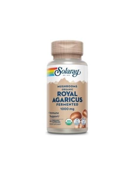 Royal Agaricus Champiñon Del Sol 500Mg. 60Cap.Veg