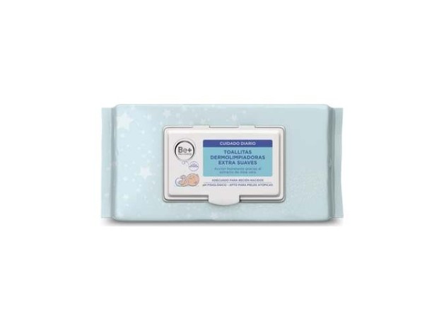 Be+ Toallitas Dermolimpiadoras Extra Suaves 72Uds