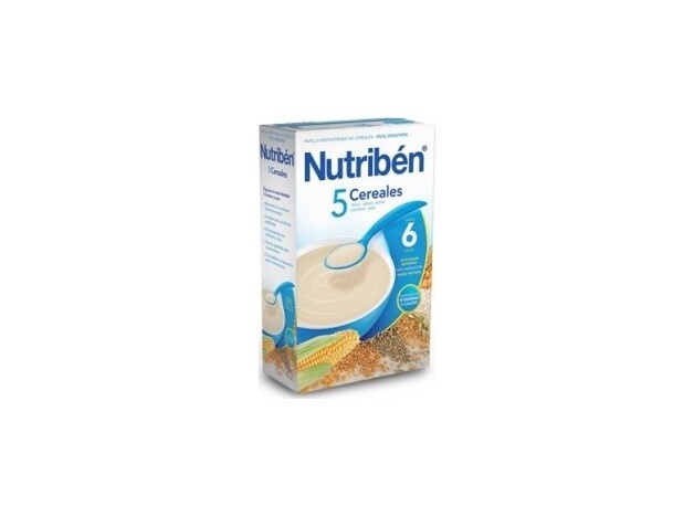 Nutribén 5 Cereales, 600 G