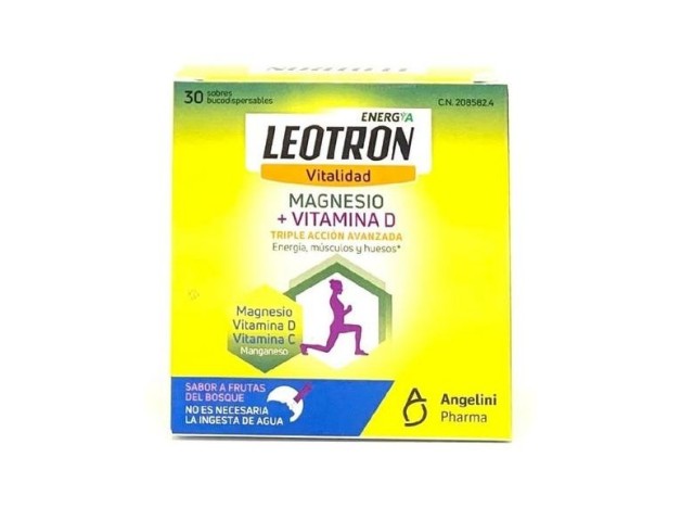 Leotron Magnesio +Vit D 30 Sobres