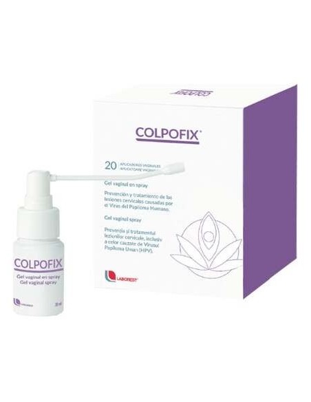 Colpofix Gel Vaginal Spray 20 Cánulas