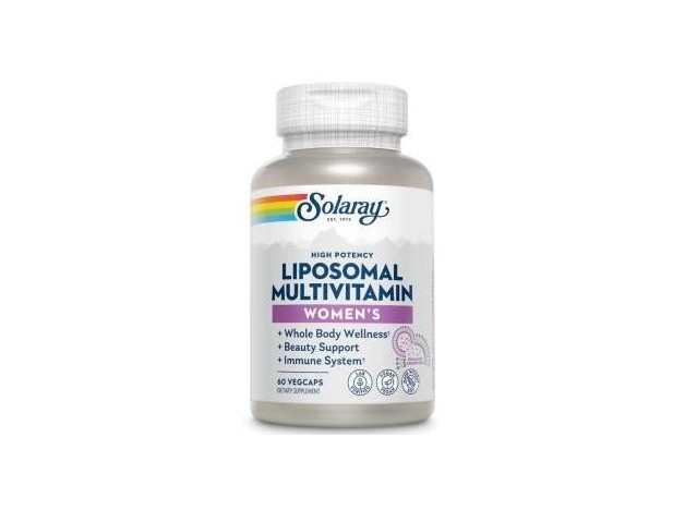 Solaray Liposomal Multivitamin Mujer 60Caps