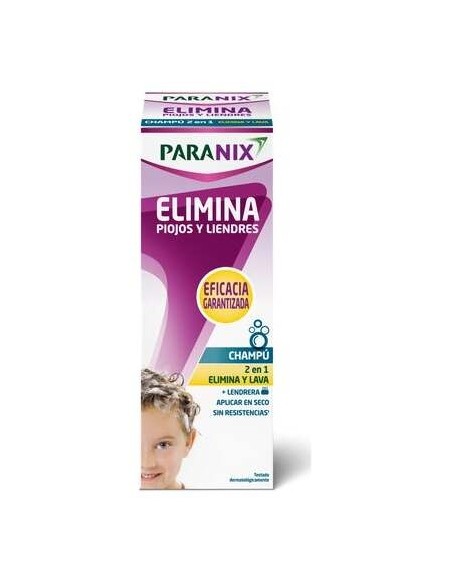 Paranix Elimina Piojos Y Liendres Champú 200Ml
