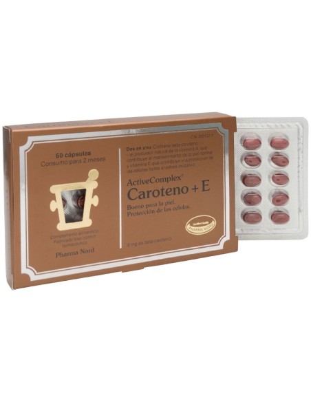 Activecomplex® Caroteno + E 60Cáps
