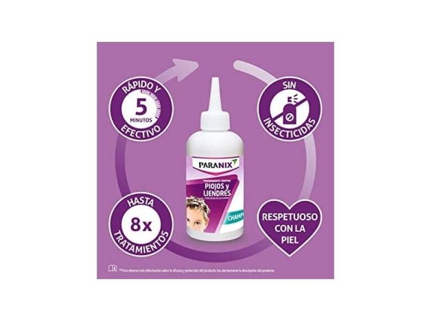 Paranix Elimina Piojos Y Liendres Champú 200Ml