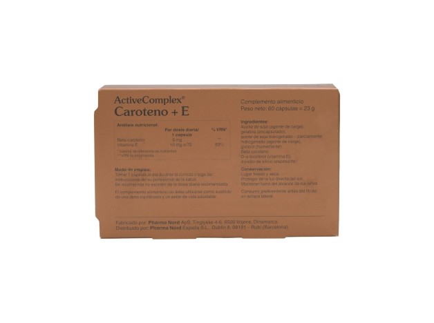 Activecomplex® Caroteno + E 60Cáps