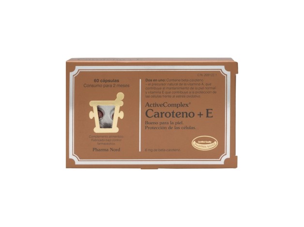 Activecomplex® Caroteno + E 60Cáps