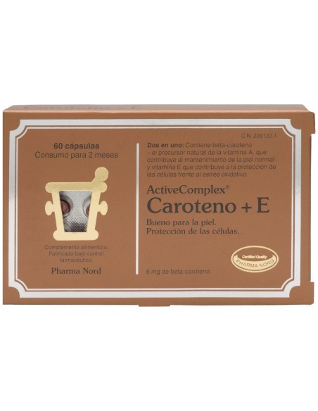 Activecomplex® Caroteno + E 60Cáps