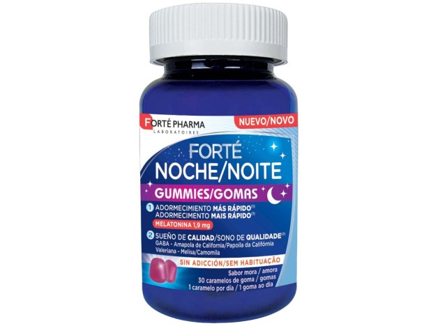 Forté Noche Adormecimiento Más Rápido 60 Gummies