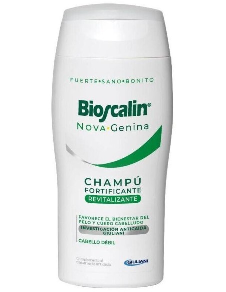 Bioscalin Nova Genina Champú Fortificante Revitalizante, 200 Ml
