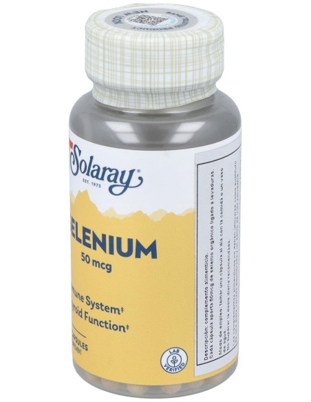 Selenium 50Mcg. 100Cap.