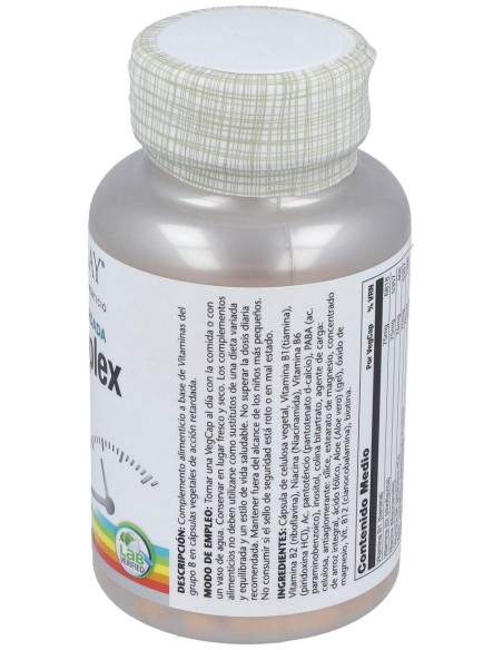 B Complex Accion Retardada 75 Mg. 100Cap.