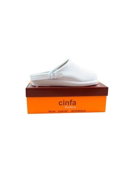Zueco Hankshoes Confort Blanco Talla 39, 1 Par