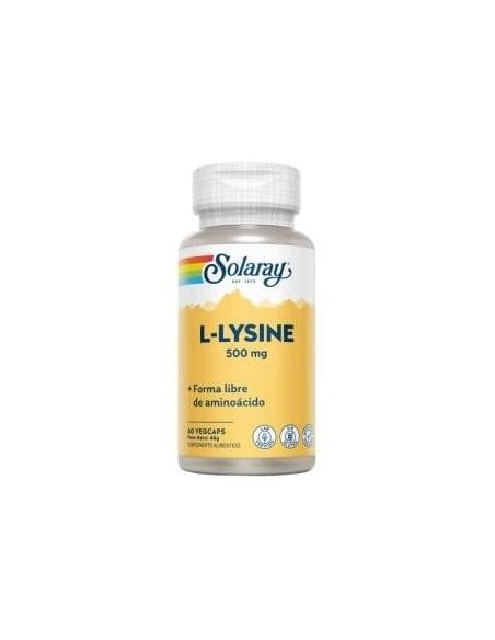 L-Lysine 500Mg 60 Comprimidos