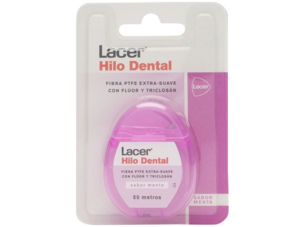 Lacer Hilo Dental Extra Suave Con Flúor Y...