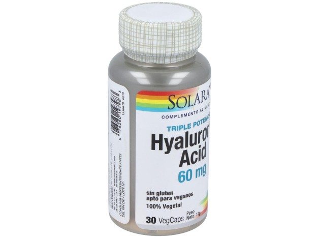 Solaray Hyaluronic Acid 60Mg 30Cáps