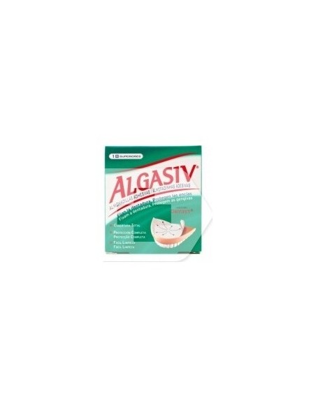 Algasiv Almohadillas Adhesivas Protesis Superior 18Uds