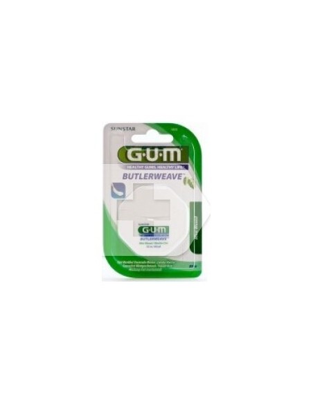 Gum Butlerweave Seda Dental Con Cera Mentol 55 M, 1 Ud